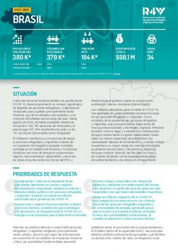One pager Brazil